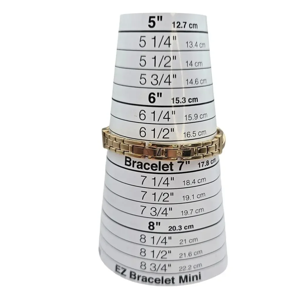 Anne Klein Gold Crystal Accent MOP Bracelet Dress Watch AK/1464